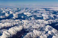 NZ Southern Alps aerial
