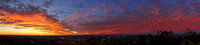 Brisbane sunrise panorama